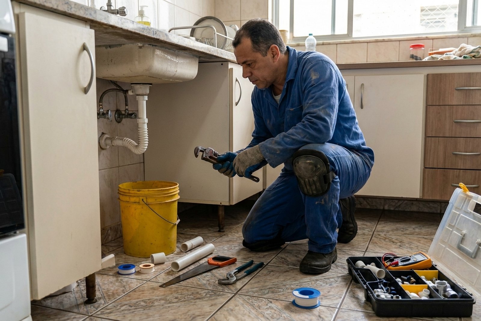 Reparo Hidráulico no Jardim Barão, Franca‑SP